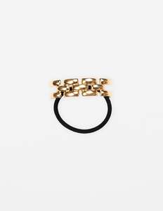 Hair: Hair Tie Chain - Gold