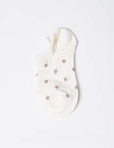 Sock Dots - Latte Dots