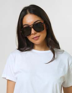 Sunglasses: Rita Sunglasses - Tort and Black