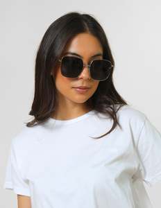 Sunglasses: Parker Sunglasses - Silver