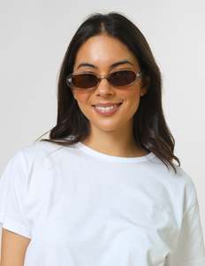 Sunglasses: Luca Sunglasses - Light Grey