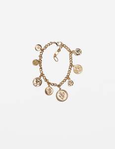 Bracelets: Bracelet Medallions - Gold