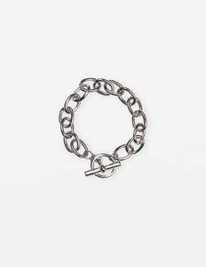 Bracelets: Bracelet Chunky Fob - Silver