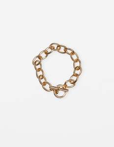 Bracelets: Bracelet Chunky Fob - Gold
