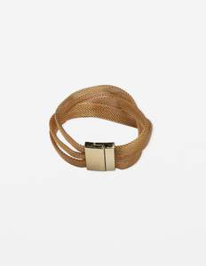 Gold Mesh Bracelet