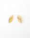 Earrings Solid Bar - Gold