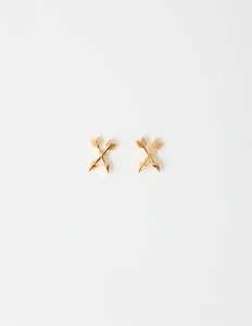 Earrings: Earring Arrow - Gold