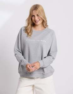 Sweaters: Classic Sweat - Grey Marle