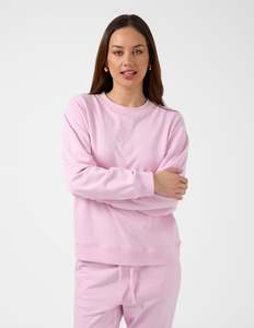 STELLA ESSENTIALS Essential Sweater - Candyfloss Logo