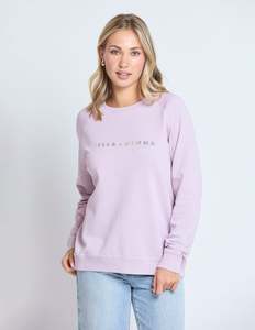 Classic Sweater  - Lilac Logo