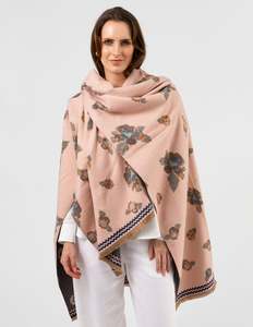 Scarf Floral - Blush