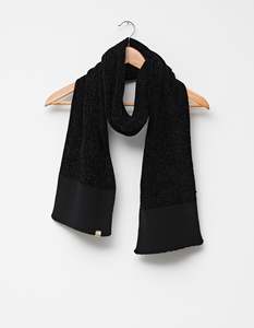 Scarves 1: Chenille Scarves - Black