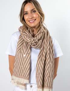 Scarves 1: Diagonal Stripe Scarf