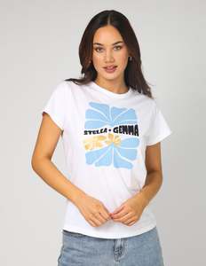 Sale: T-Shirt - White Just Keep Growing