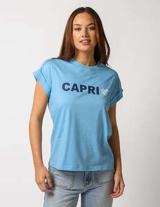 Ace Tee - Blue Capri Love