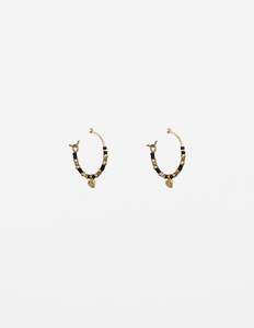 Sale: Miyuki Earrings - Black