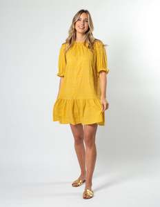 Ss24: Keely Dress - Canary