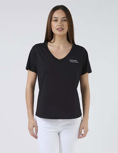 Villa Tee - Black Champagne and French Fries