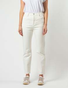 Sale Pants: STELLA ESSENTIALS Aubrey Jean - Ecru
