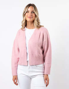 Sale Knitwear: Martha Cardigan - Rose