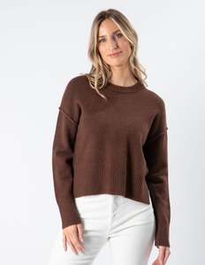 Sale Knitwear: Vida Jumper - Winter Cocoa