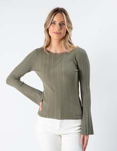 Sale Knitwear: Kirby Knit Top - Crocodile