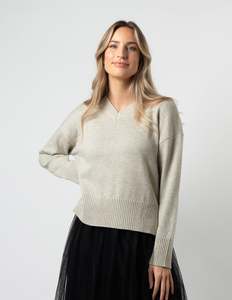 Elliot Jumper - Bone