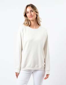 Sale Sweaters: Classic Sweater - Cream S+G Logo