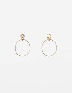 Sale Jewellery: Hoop Knot Earrings