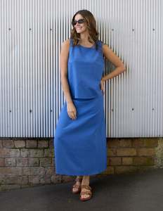 Paris Tank - Cornflower