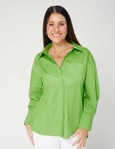 Silverlake Shirt - Apple Green