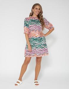 Azalea Dress - Wave Stripes