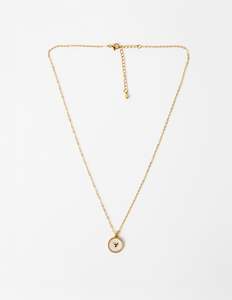 Necklace Pendent Mini Heart - Gold