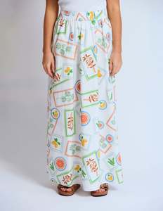 Skirts: Brenna Skirt - Limoncello Spritz