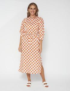 Sale Dresses: Poppy Dress - Abstract Checks
