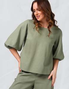 Tops: Ursula Blouse - Sage