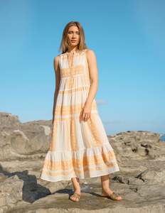 Dresses: Barbados Dress - Golden Sands