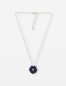 Jewellery: Necklace Daisy - Navy