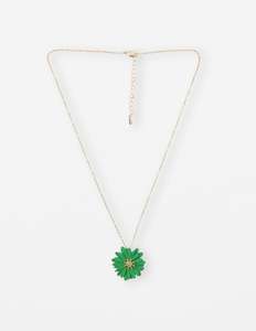 Jewellery: Necklace Daisy - Green