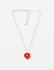 Necklace Daisy - Tomato