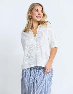 Polly Cardigan - Milk