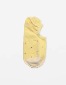 Sock Multi Dots - Lemon