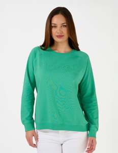 Sweaters: Sweater Logo - Mint