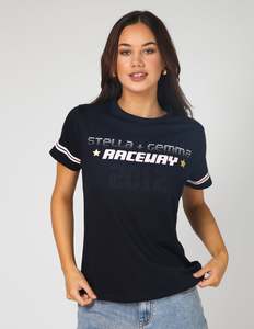 Ace Tee - Steel Grey Raceway