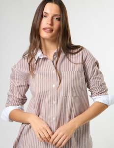 New Collection: Connery Shirt - Boardroom Browns