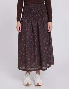 New Collection: Larissa Skirt - Cacao Jardin