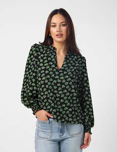 New Collection: Cecily Top - Green with Envy