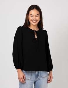 New Collection: Sonnet Blouse - Black