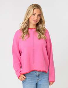 Briar Jumper - Pink/Red