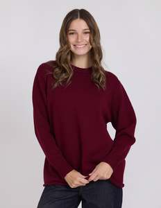 Bea Knit - Plum Noir